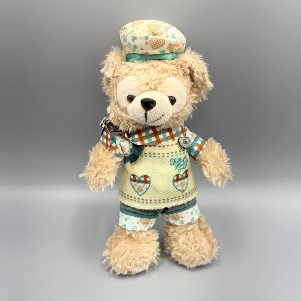 Disney Shanghai Resort Duffy and friends Duffy Bear Plush Keychain 6'